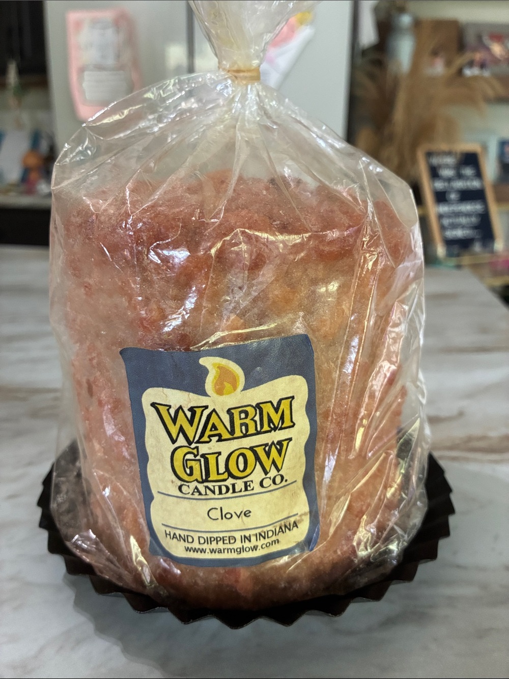 Warm Glow Clove Large Scented Candle